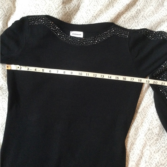 Long bedazzled sweater - Picture 6 of 6